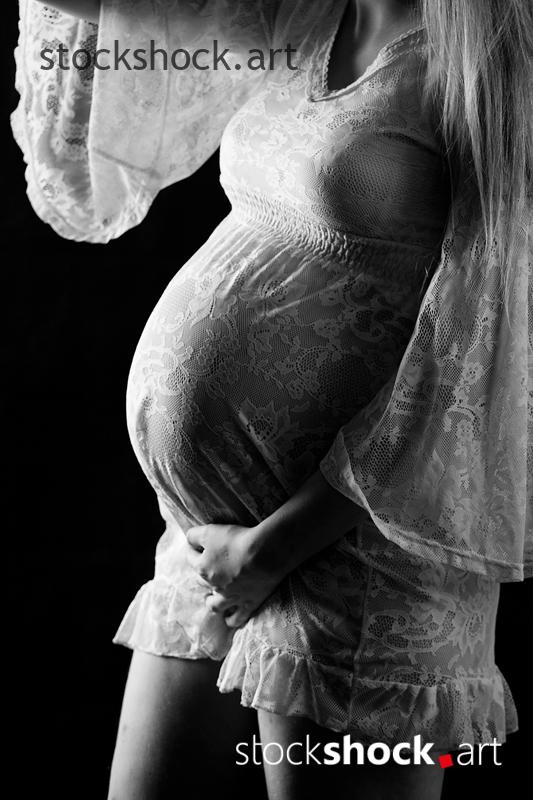 Pregnancy belly, stock image, stockshock