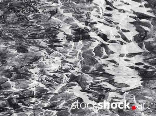 Faces of water 03 blacj&white
