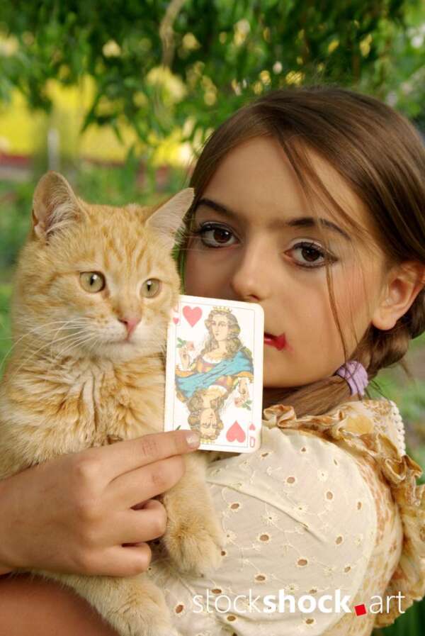 Alicja w krainie Czarów. -Skąd pan wie, że jestem szalona? -zapytała Alicja -Musisz być. inaczej nie przyszłabyś tutaj! - odpowiedział kot. Lewis Carroll