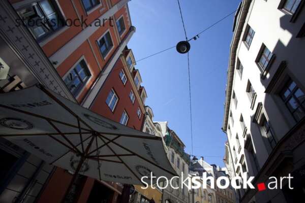 Riga, Latvia, city center, stock image