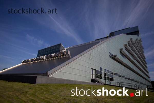 Riga, Latvia. National Library, architecture