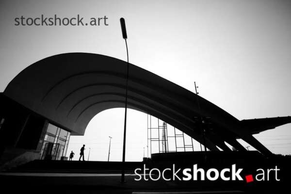 Latvia. Jurmala-Dubulti railway station, stock image