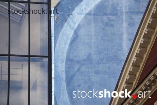 Mysterious window in Riga, stock image