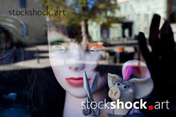 Reflection of a mirror, stock image, abstactions