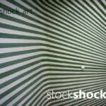 Green stripes, illusion, symmetry