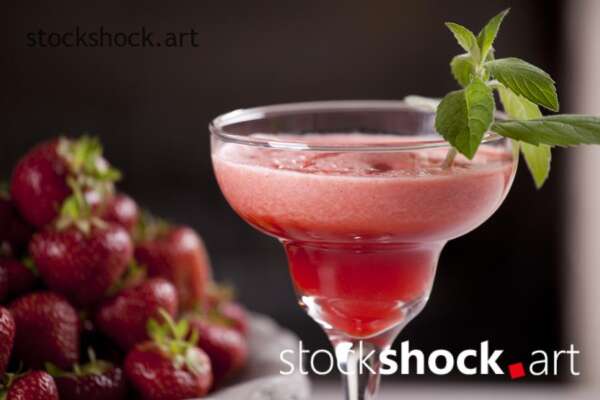 Fruits, healthy fruit smoothie, watermelon healthy food, stock image