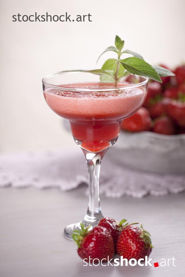 Fruits, healthy fruit smoothie, watermelon healthy food, stock image