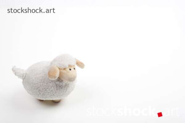 Easter. Eggs in an eco-friendly carton with a branch of blooming cherry on a white background - stock image