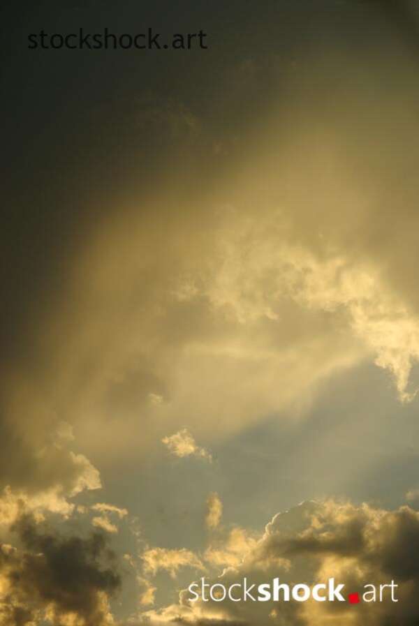 sky, dark sky, storm, clouds - stock image