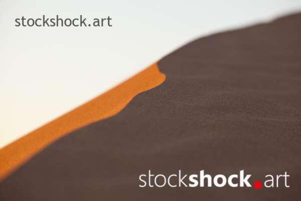 Sahara, sand, desert, sky, stock image