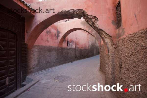 The charming streets of Marrakech