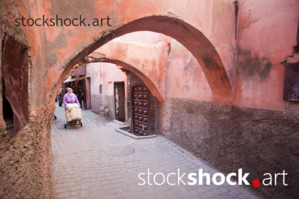 The charming streets of Marrakech