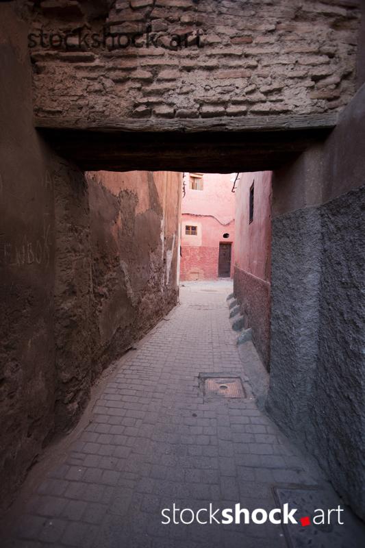 The charming streets of Marrakech