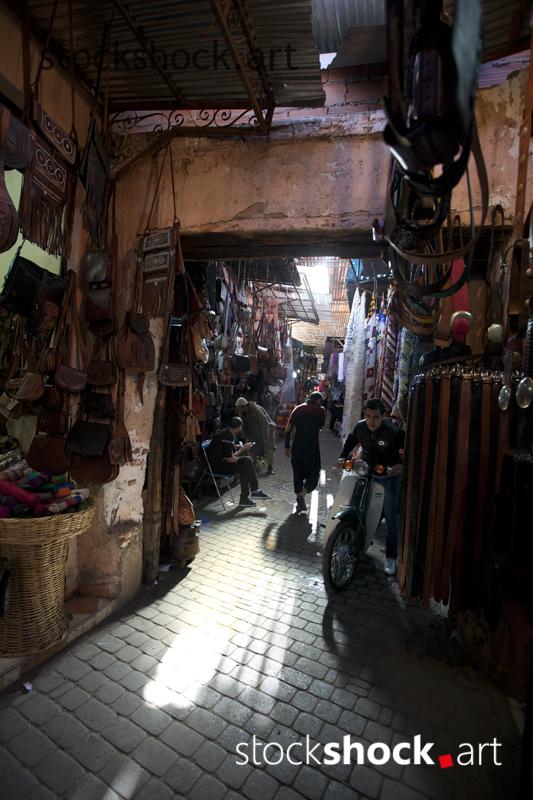 souk, Arab market in Marrakech