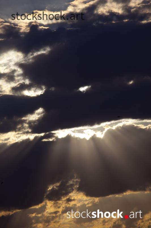 sky, dark sky, storm, clouds - stock image