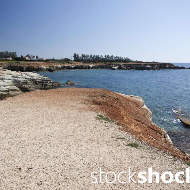 Cyprus beach, stock image