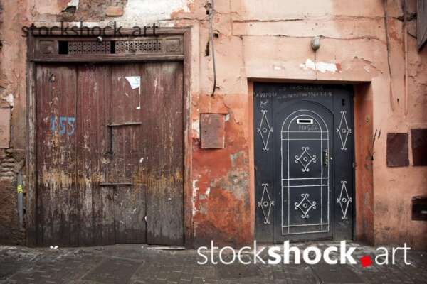 Gates, doors in Marrakech