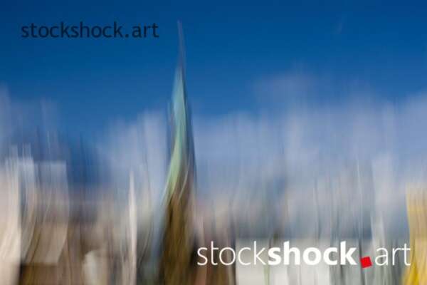 Germany, Schiffweiler, painted with light - stock image