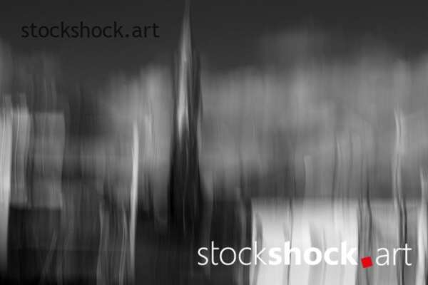 Germany, Schiffweiler, painted with light - stock image