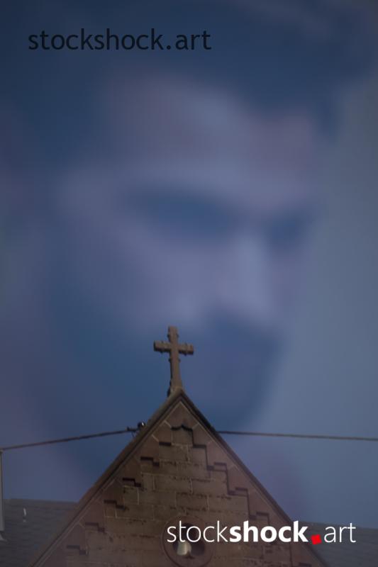 Reflection of a mirror, stock image, abstactions