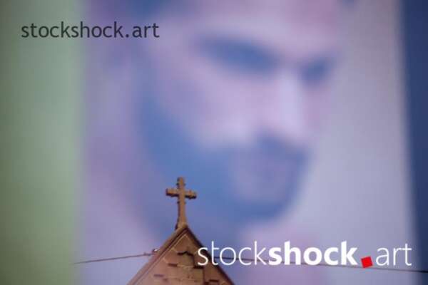 Reflection of a mirror, stock image, abstactions