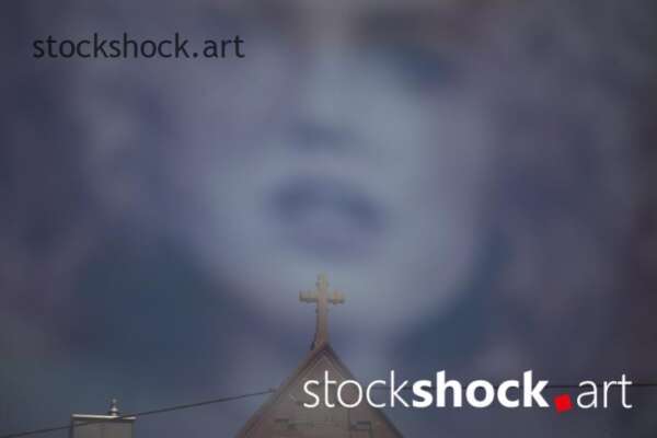 Reflection of a mirror, stock image, abstactions