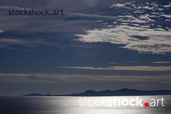 View of the Mediterranean Sea from Majorca – stock image