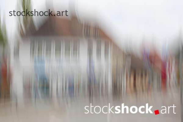 Germany, Schiffweiler, painted with light - stock image