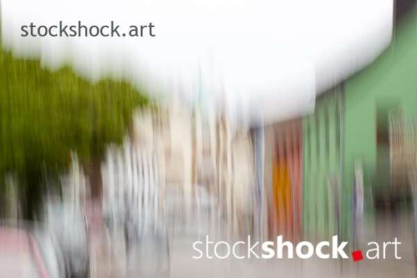 Germany, Schiffweiler, painted with light - stock image