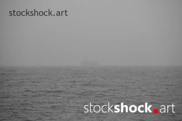 Landscape in the fog, See