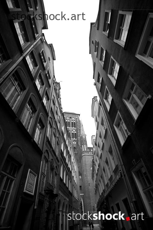 Gdańsk, Poland. Old city - stock image