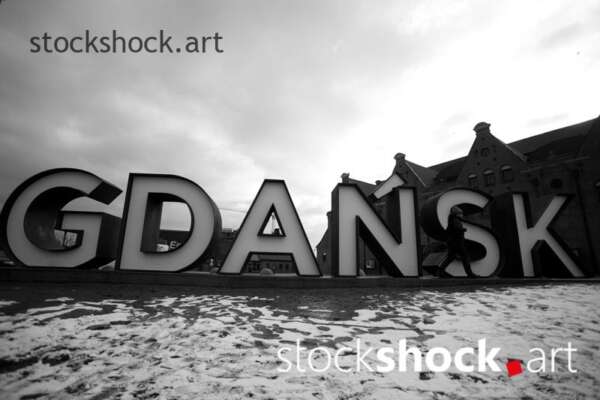 Gdańsk, Poland. Old city - stock image