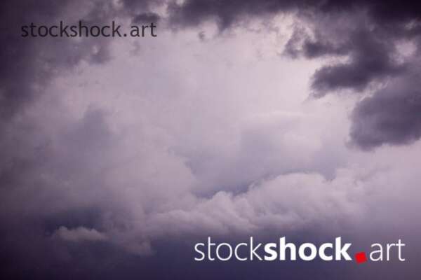 Storm sky - stock image