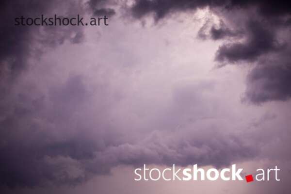 Storm sky - stock image