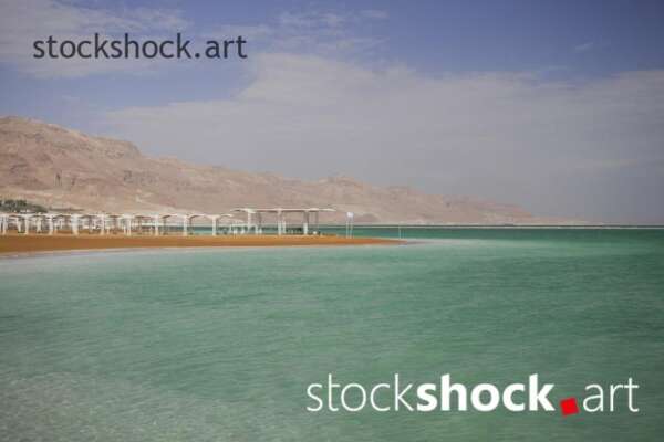 Serene Landscape at the Dead Sea