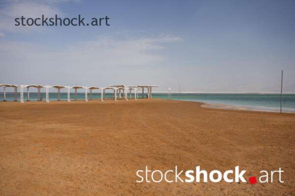 Serene Landscape at the Dead Sea