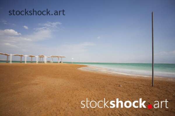 Serene Landscape at the Dead Sea