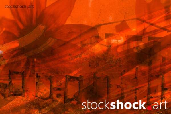 Red abstraction, stock image, jowita niemczyk