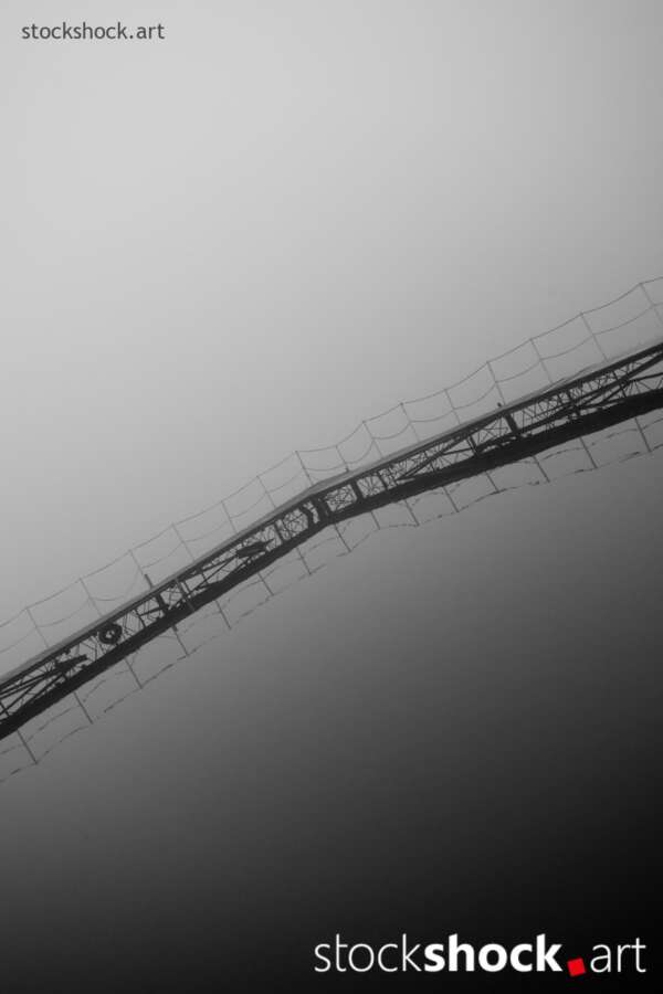Bridge in the Fog, stock image, jowita niemczyk