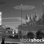 St. Mark's Basilica in Venice, reflection in water, "the most beautiful salon in the world" - Napoleon