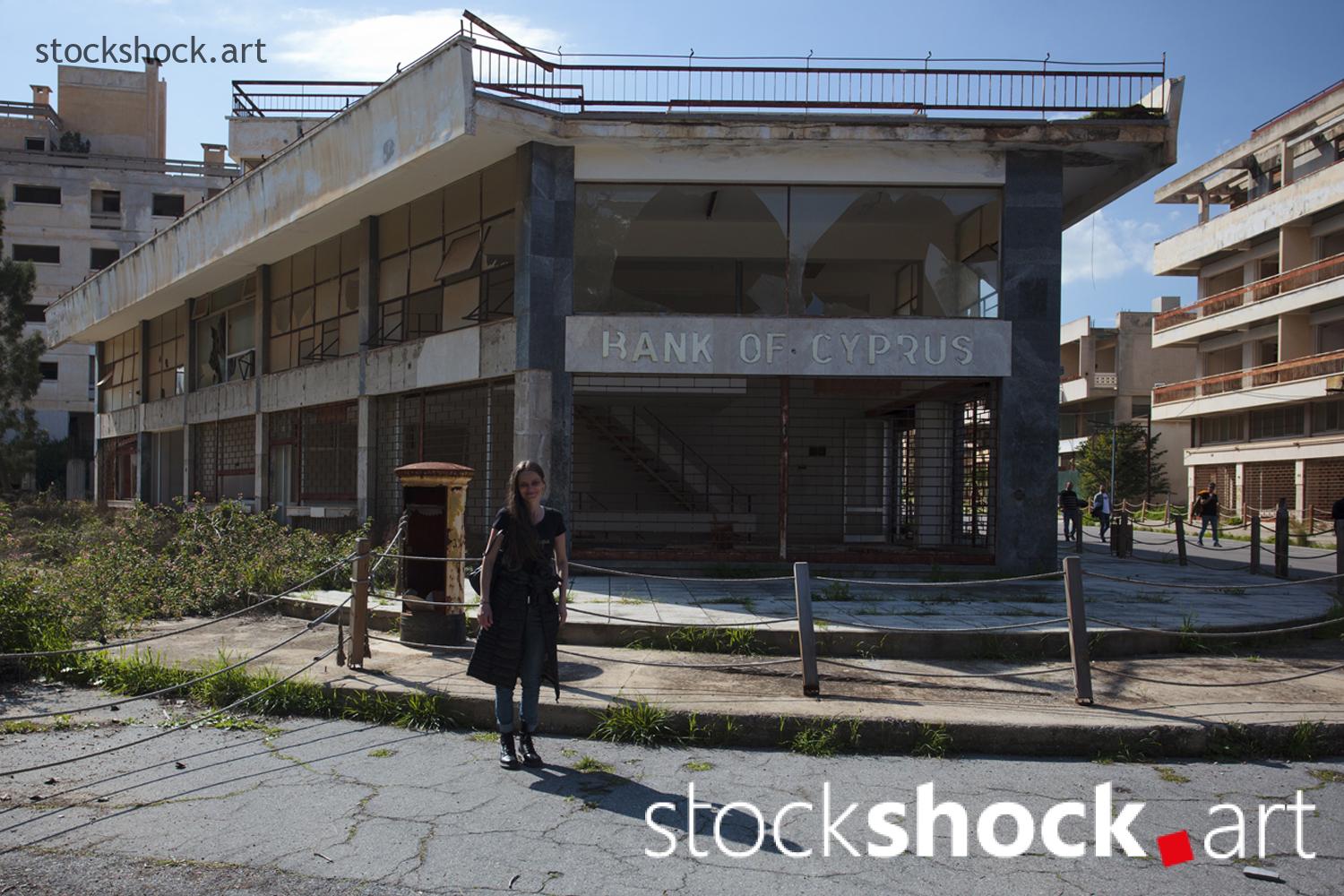 Varosha, Cyprus, Gohst town - stock image
