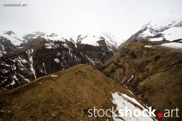 beautiful view, postcard, mountains, Caucasus, military road